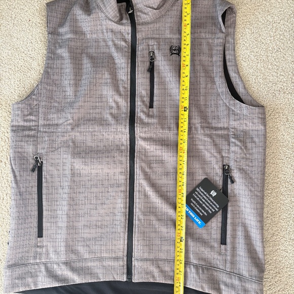 CINCH Mens vests Chalecos Softshell Fleece Lined Zip Pockets Outdoor M - Picture 11 of 11